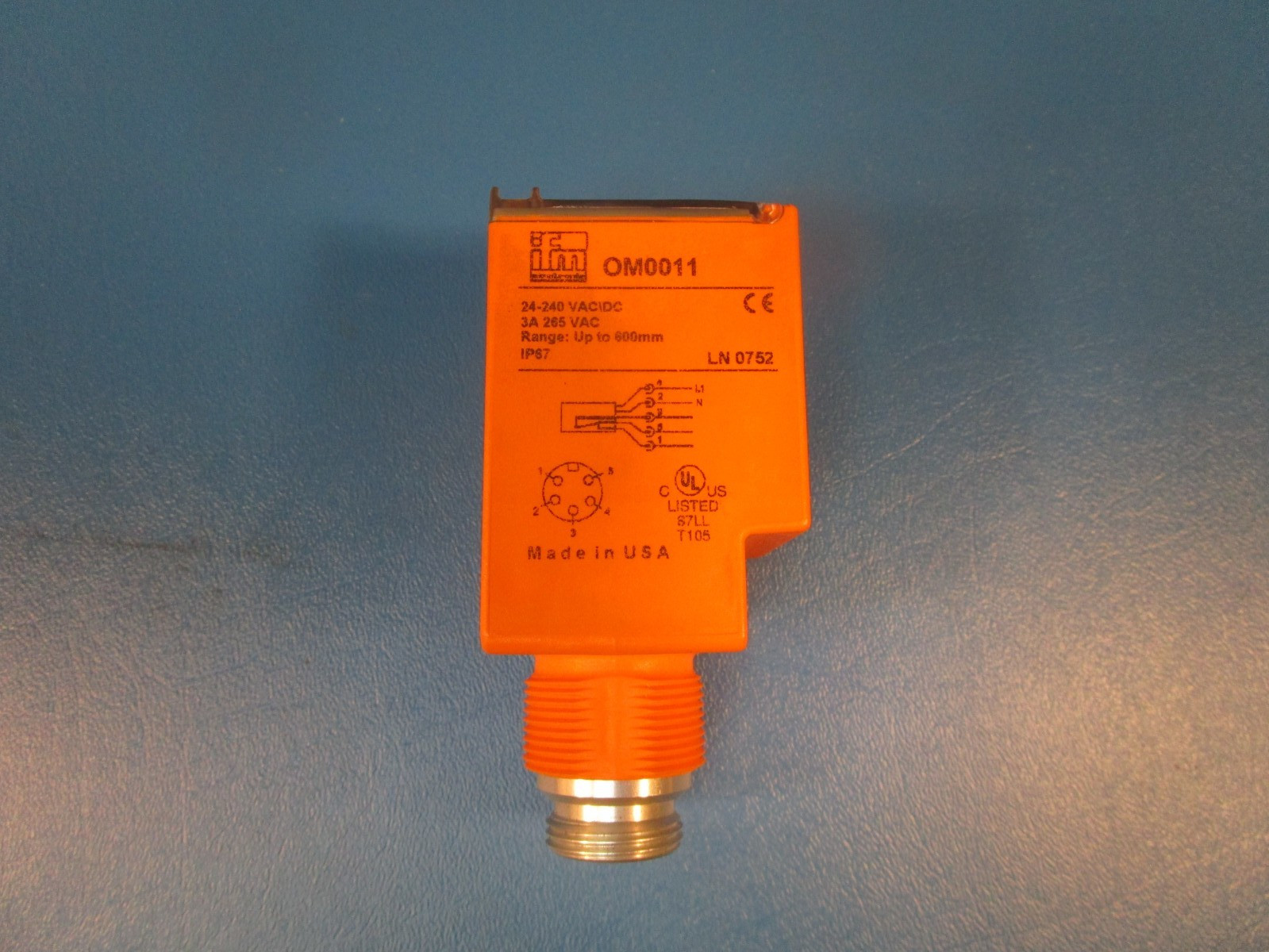 IFM OM0011, FIBRE-OPTIC AMPLIFIER