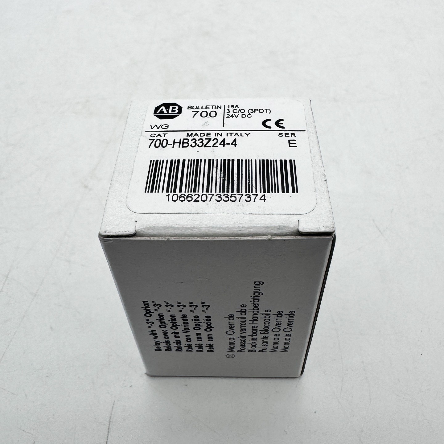 700-HB33Z24-4 24V DC GP Tall Square Base Relay New Original 700HB33Z244