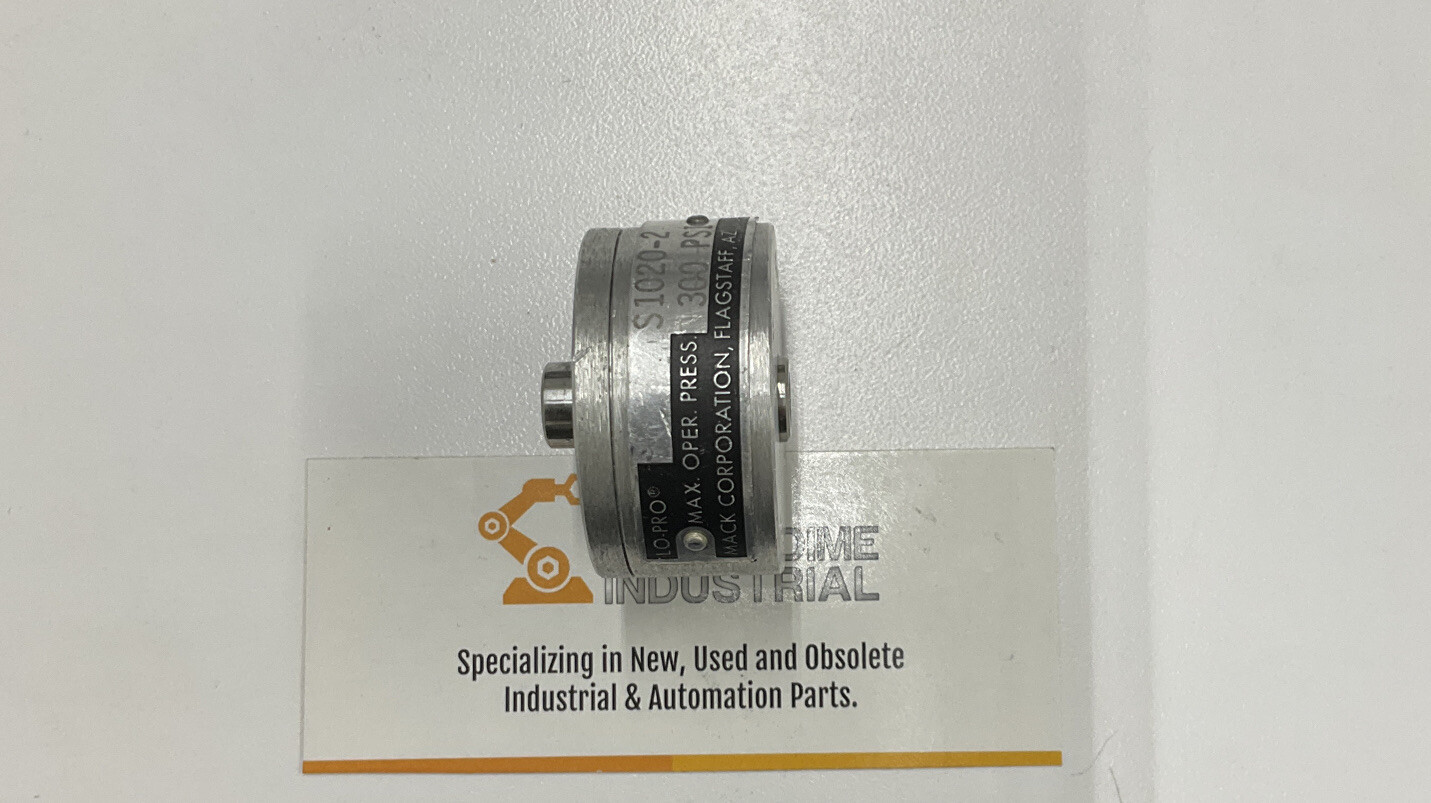 MACK CORPORATION S1020-2 New LO-PRO Pneumatic Cylinder 300PSI (CL102)