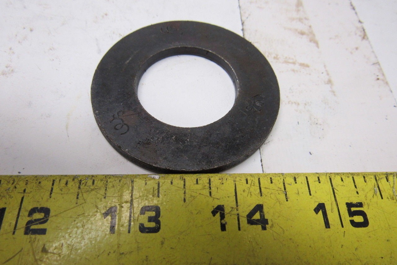 1-1/8″ Black Oxide Structural Flat Washer Steel 0.144 Thick 2.250″ OD Lot of 47