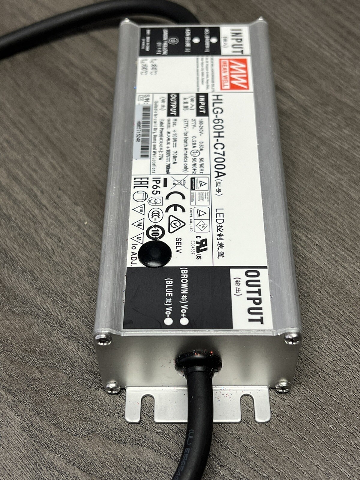 Mean Well HLG-60H-C700A