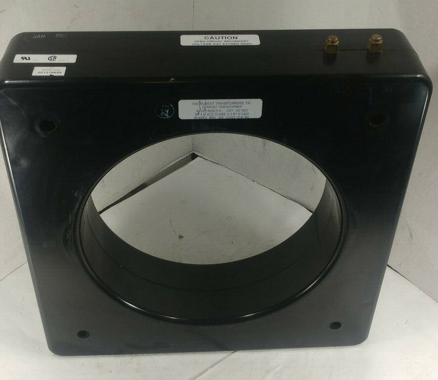 1 NEW INSTRUMENT TRANSFORMERS 147-802 CURRENT TRANSFORMER 600V NNB *MAKE OFFER*