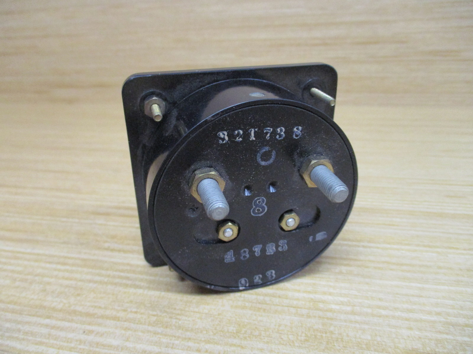 Triplett 327-T DC 50-0-50 MA Panel Meter 327T