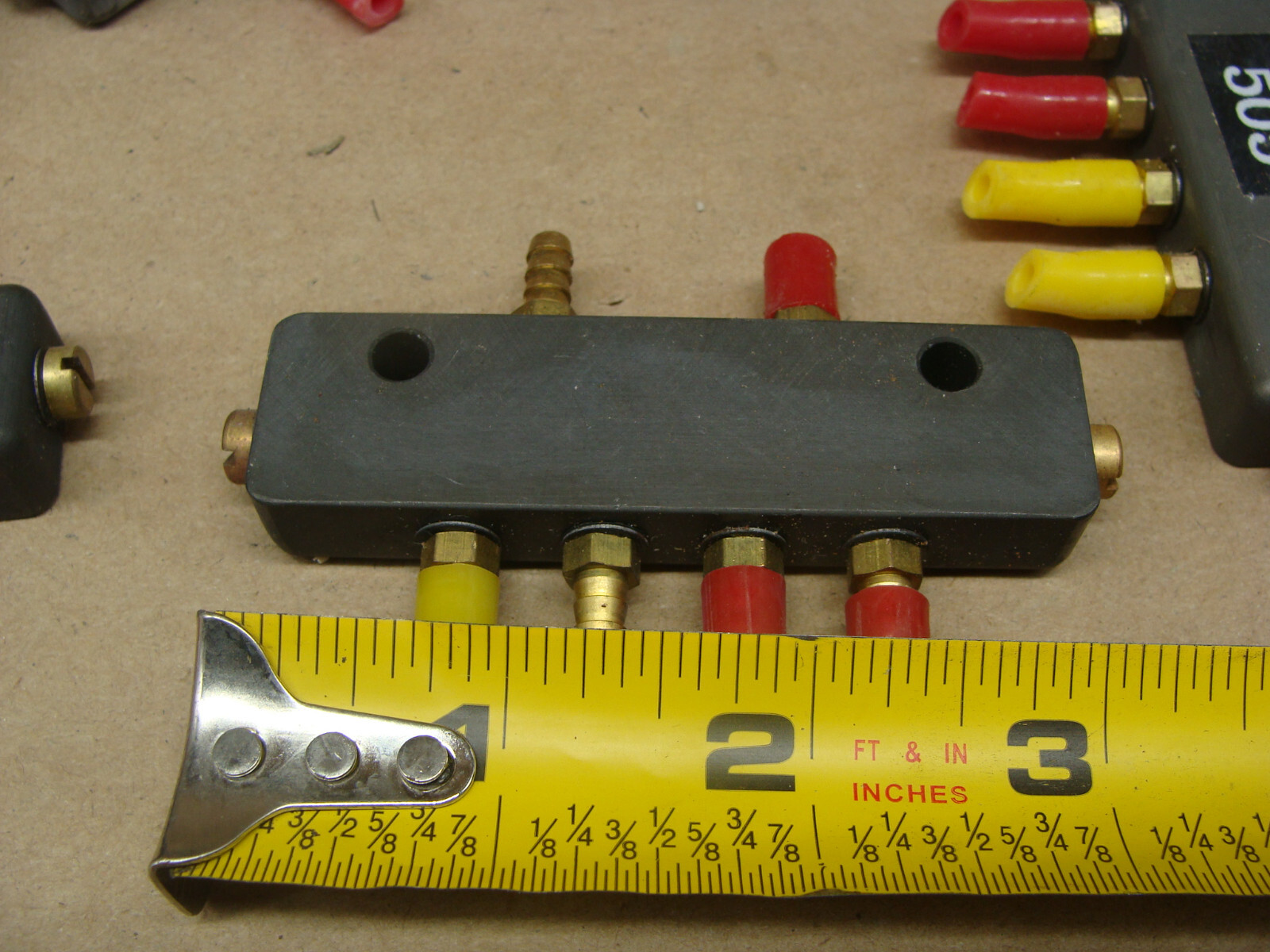 4 PORT MANIFOLD — LOT OF 6