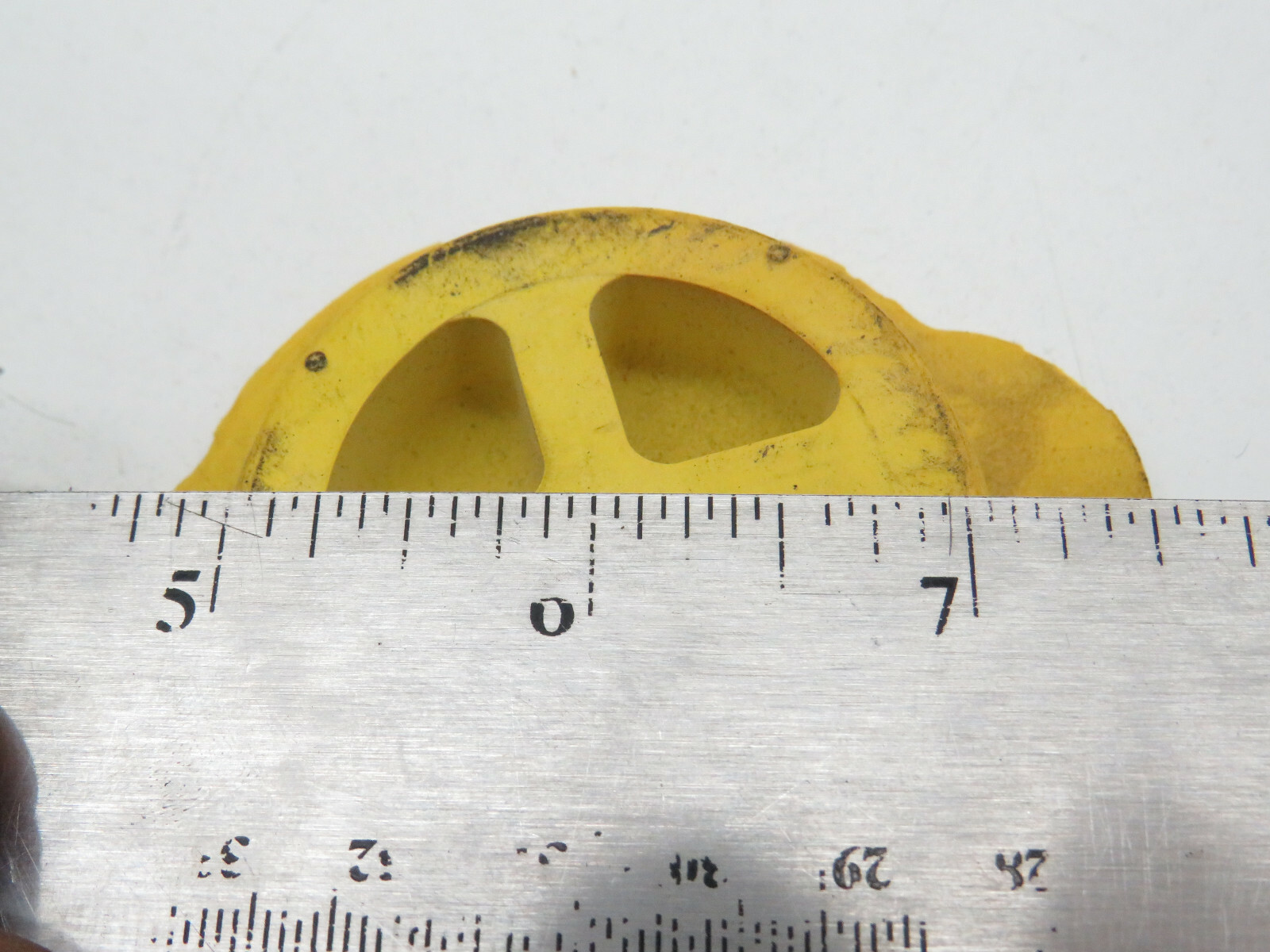 Woodhead 2″ Yellow Rubber Dust Cap Cover for Weatherproof Connector