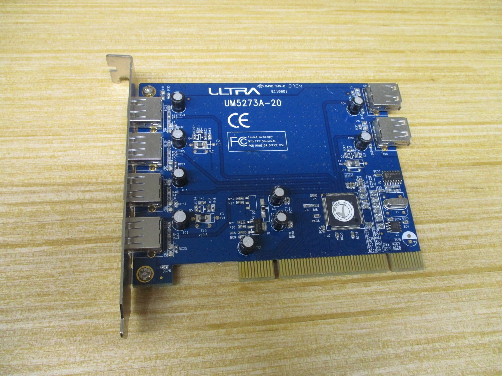 Ultra UM5273A-20 USB PCI Card UM5273A20