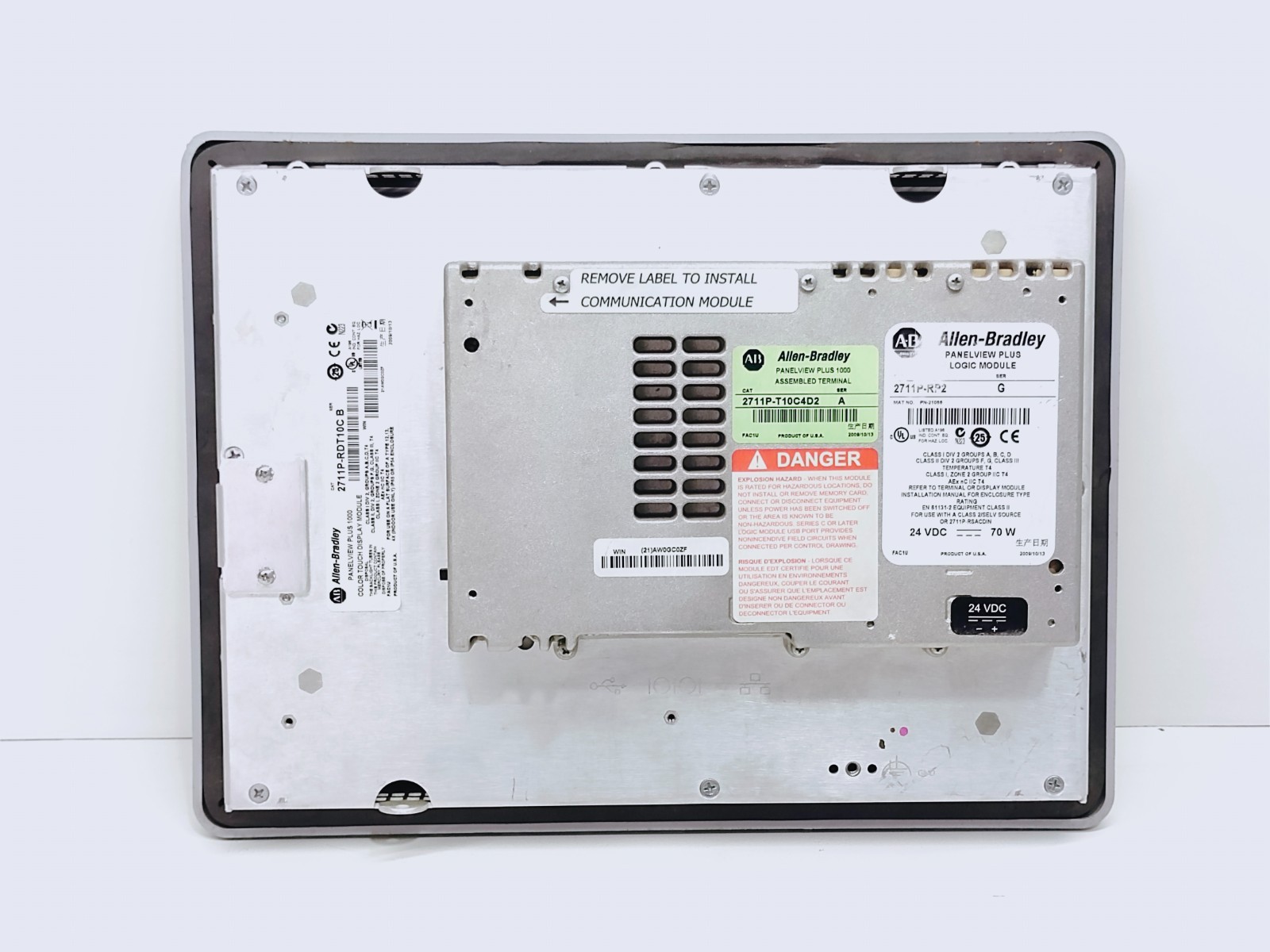 Allen-bradley 2711P-RDT10C Color Touch Display Module (FREE SHIPPING)