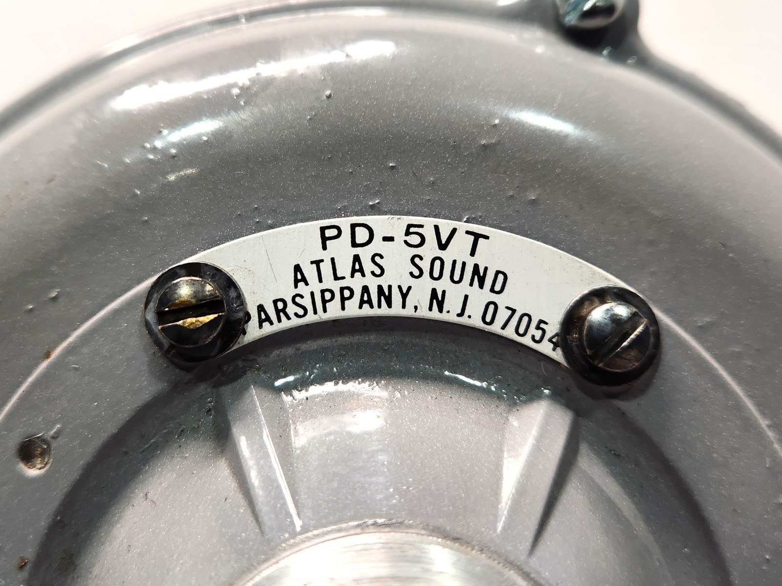 Atlas Sound PD-5VT Compression Driver 40 Watts Voice Coil 16 OHMS Untested