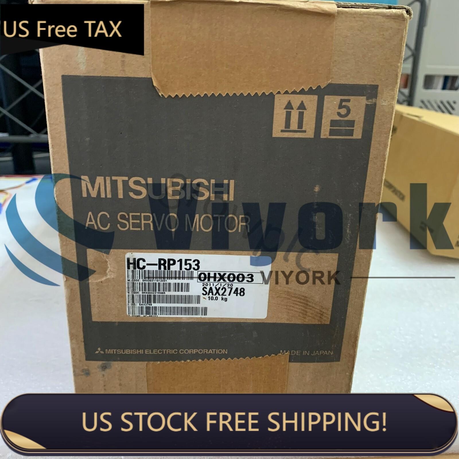 Mitsubishi HC-RP153 AC SERVO MOTOR SRVMTR 1.5KW 3000RPM NEW