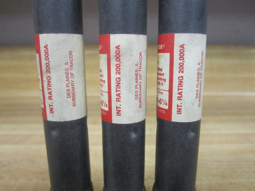 Littelfuse FLSR-6-1/4 Fuse FLSR614 Tested (Pack of 3)