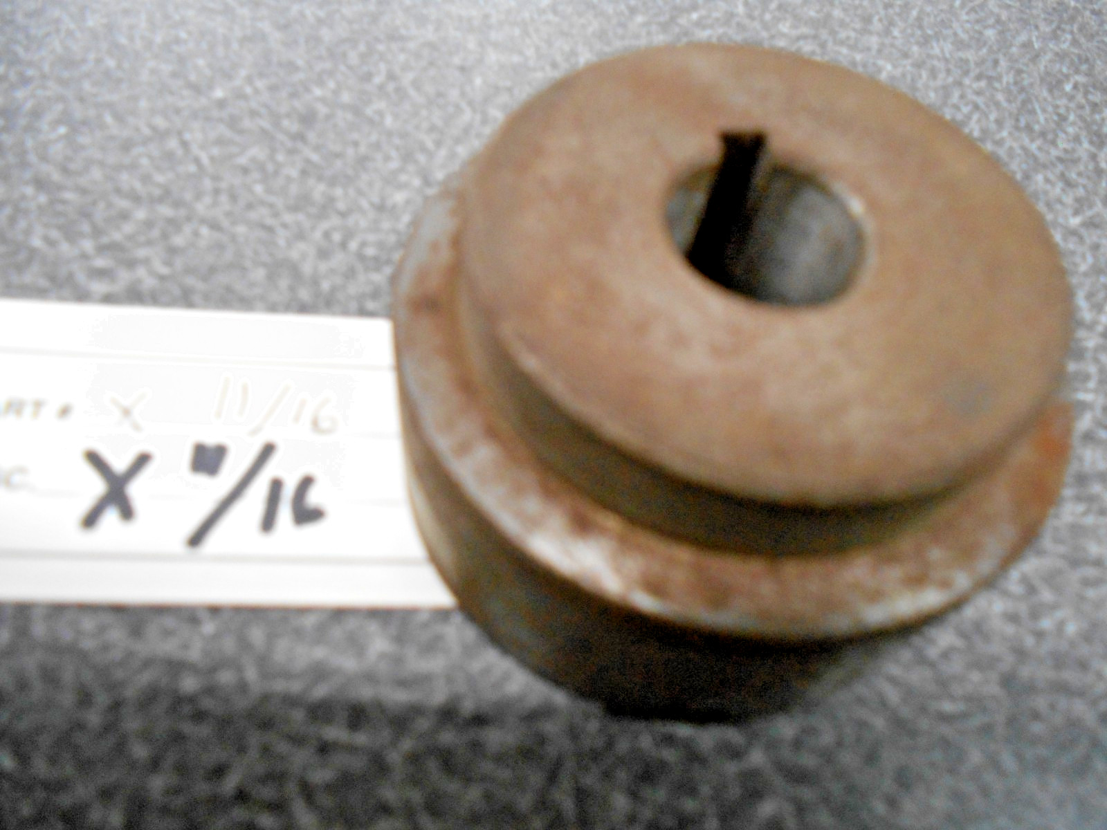 Weld-On Hub, Series X11/16. Round Bore. Burns/Tisco. NOS!