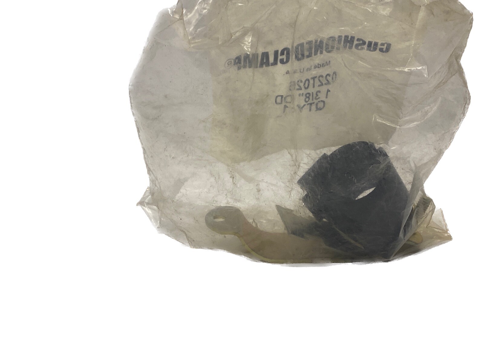 NIB LOT OF 3 Cushioned Clamp 1-1/2” 1-5/8” 1-3/8” Cush-A-Clamp