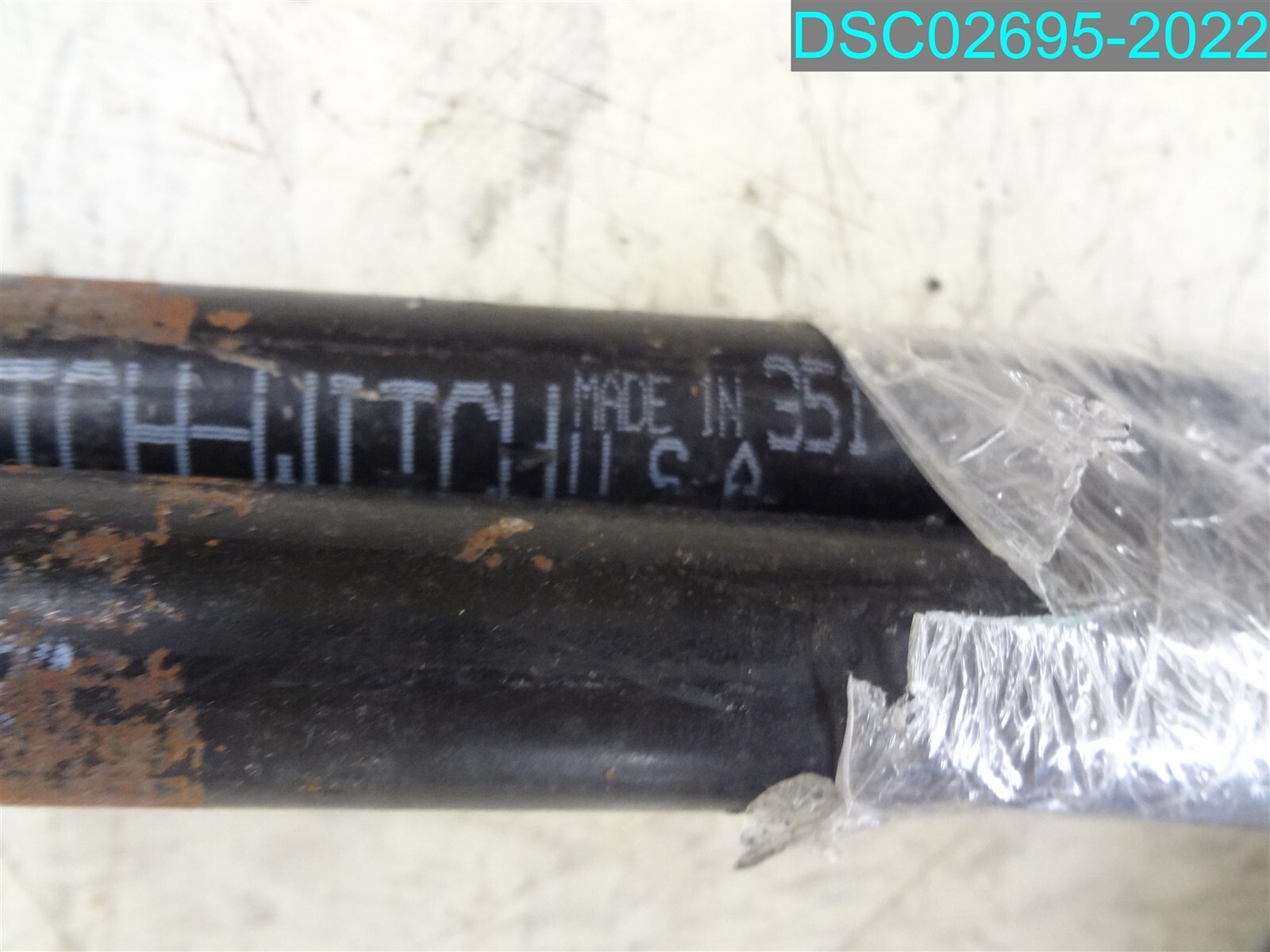 QTY=2: Ditch-Witch 351-255 BLACK BAR 64″ X 1-1/4″ X 1-1/4″