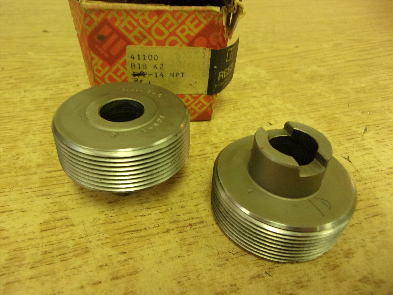 NEW Reed 41100 B18 K2 3/4-14NPT .320 Thread Roll Set of 2 *FREE SHIPPING*