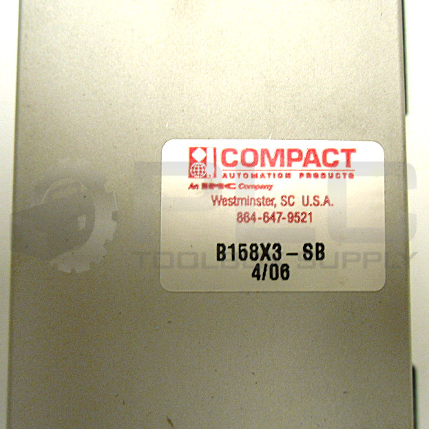 NEW COMPACT CONTROLS B158X3-SB RECTANGLE CYLINDER