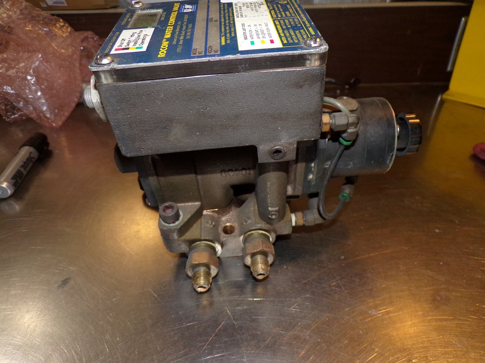Rocon UFM WCV-S-4-H-7-E3C5-D-L-E5C2 Water Control Valve NRA1106-10