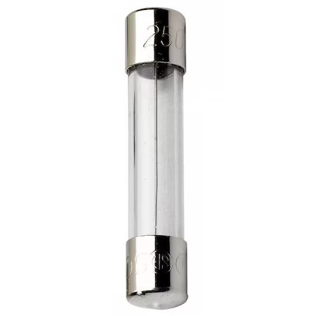 Mersen Ggc2 Glass Fuse, 2A, 10Ka At 125V Ac, 200A At 250V Ac, 5 Pk