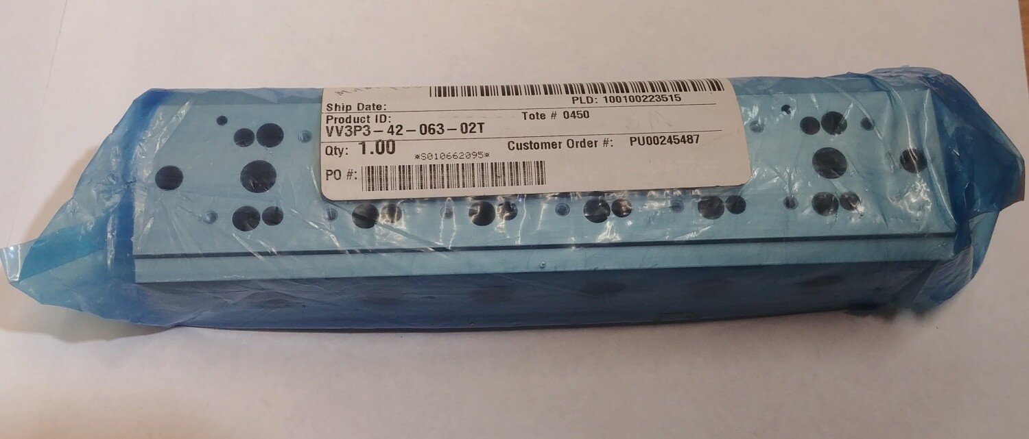 SMC VV3P3-42-063-02T VP Valve Manifold Type 42 6 Port 1/4″ FNPT