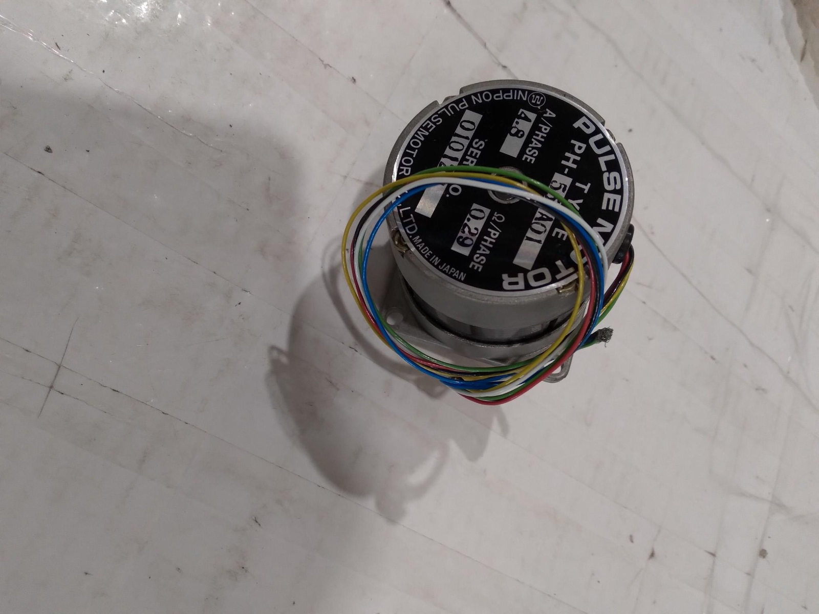NIPPON PULSE MOTOR 55-A01 4.8A 0.29PHASE 010124