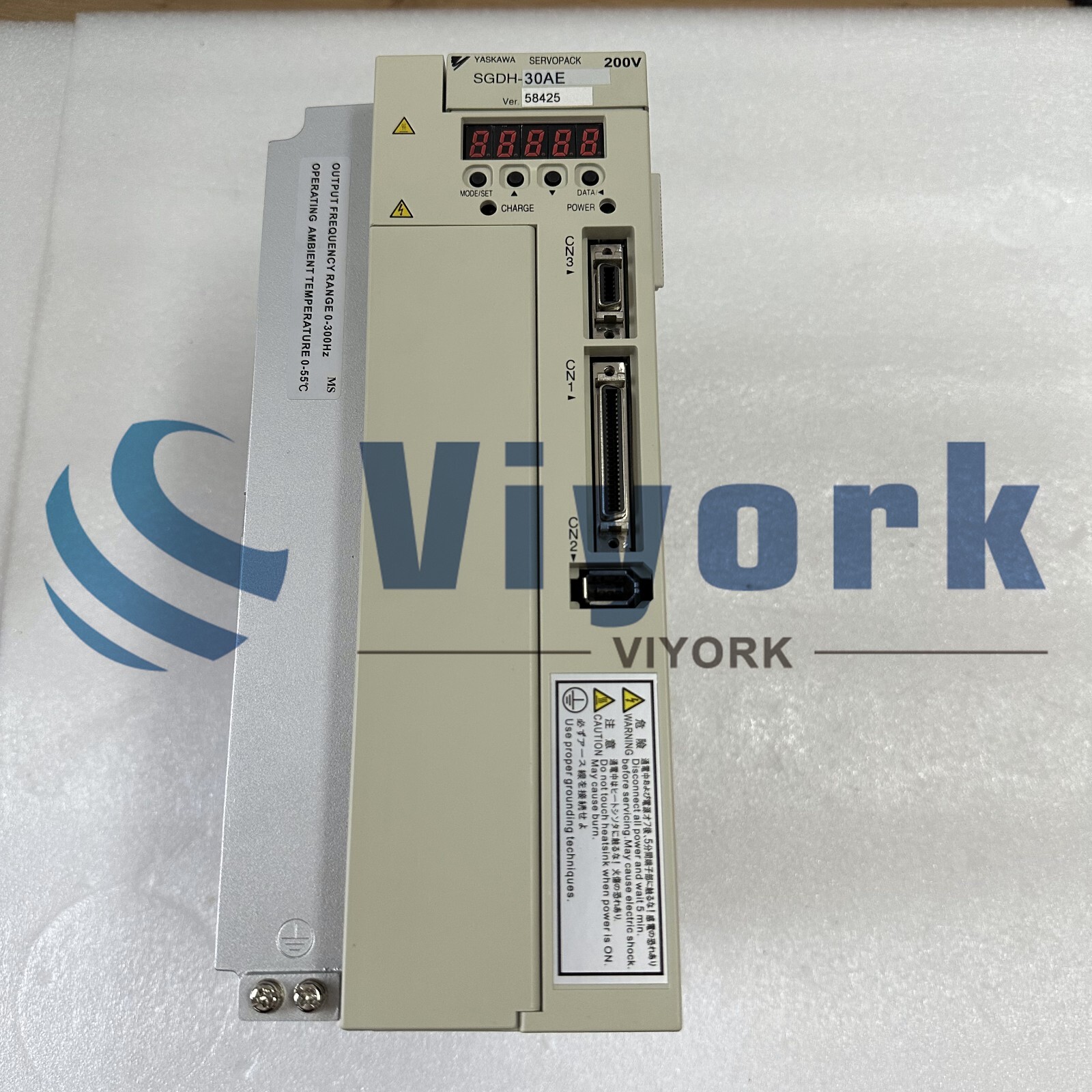 Yaskawa SGDH-30AE SERVO DRIVE 3KW 24.8AMP 0-230VAC 3PH NEW