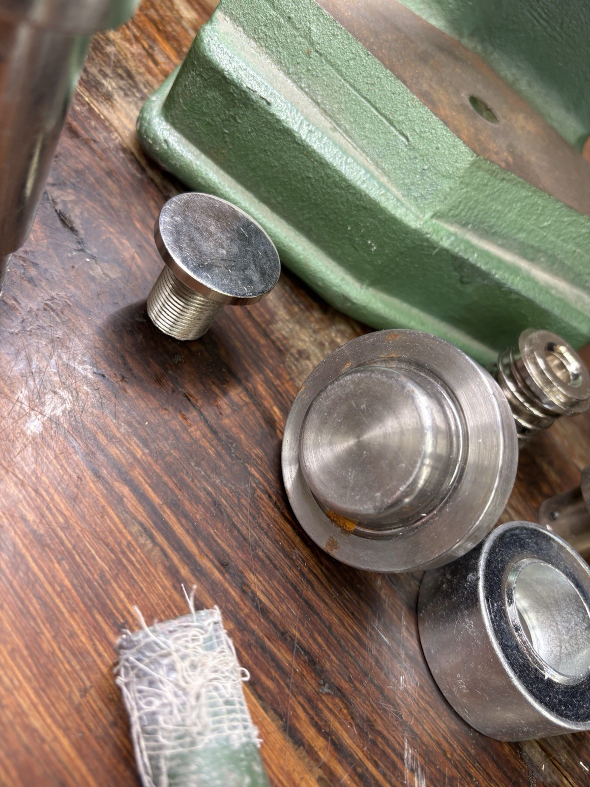 Rowley Company Button / Grommet Press with extras
