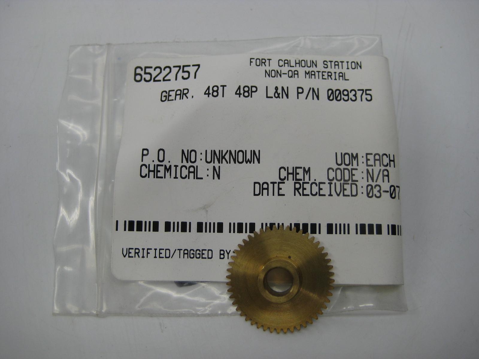 L&N 009375 GEAR NSNP