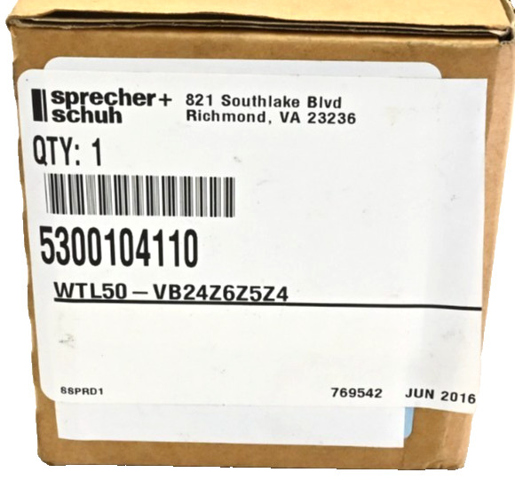 SPRECHER+SCHUH WTL50-VB24Z6Z5Z4 Tower Assy 50MM Vertical Mount Red/Yellow/Blue