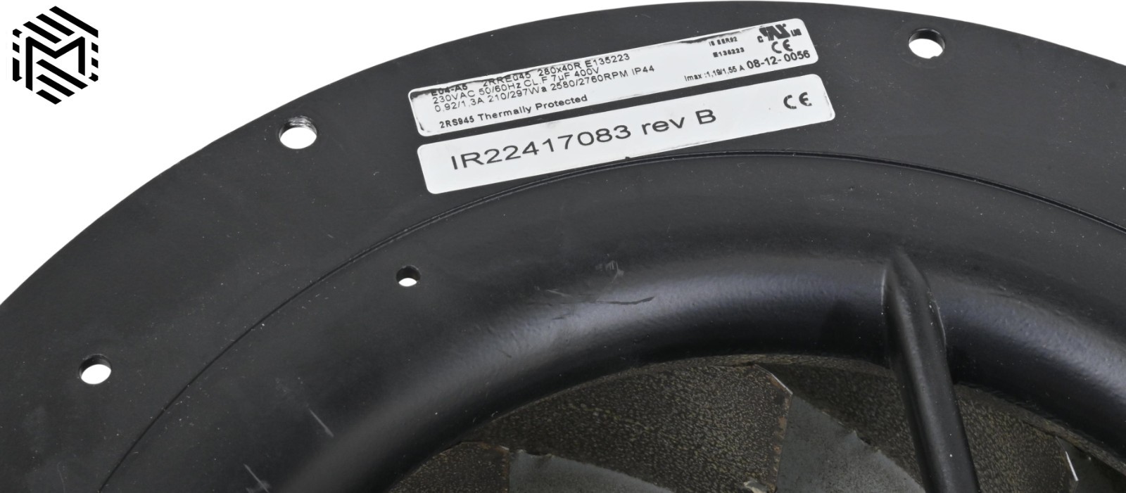 Ingersoll Rand 22417083 Blower – 230VAC – 50/60 Hz – Enclosure Cooling Fan