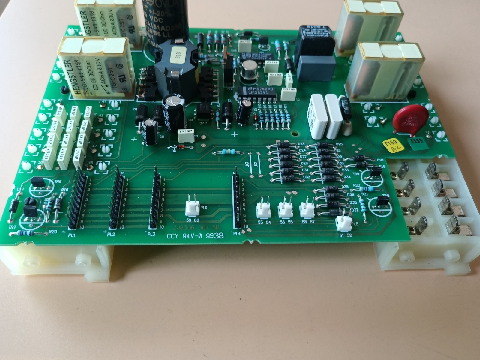 ZJ8306 001 WB ZJ8306 001SB ZJ0306 CCY 94V-0 9938 GEC ALSTHOM MCGG82H1CD0753E