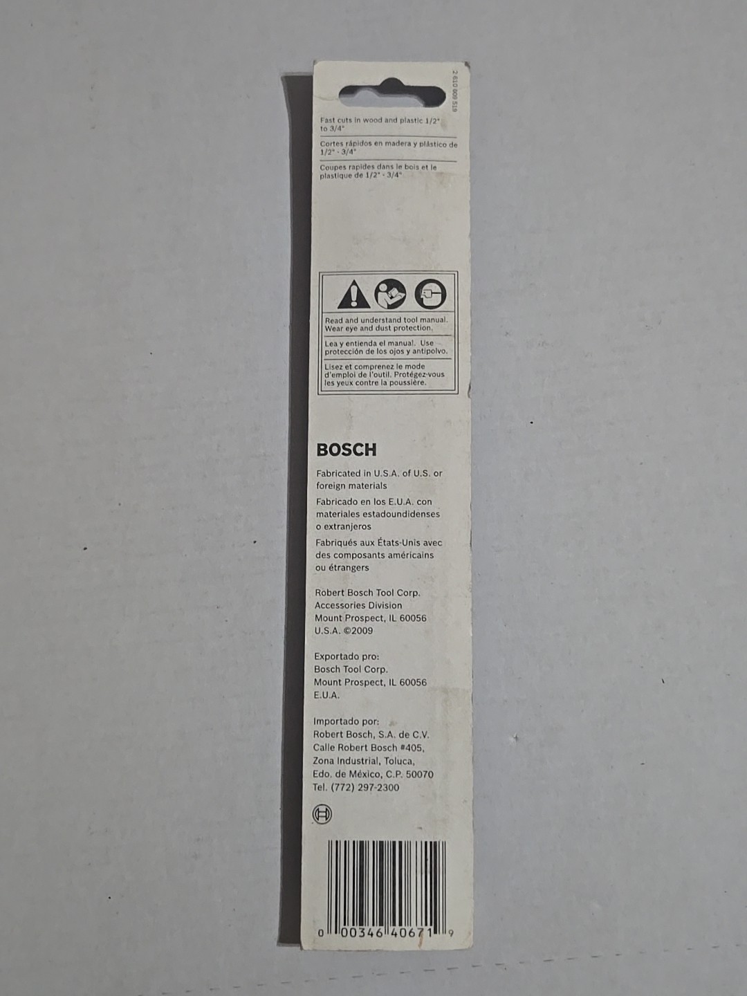 Bosch SS5-185 5-Inch Scroll Saw Blade Pack NEW