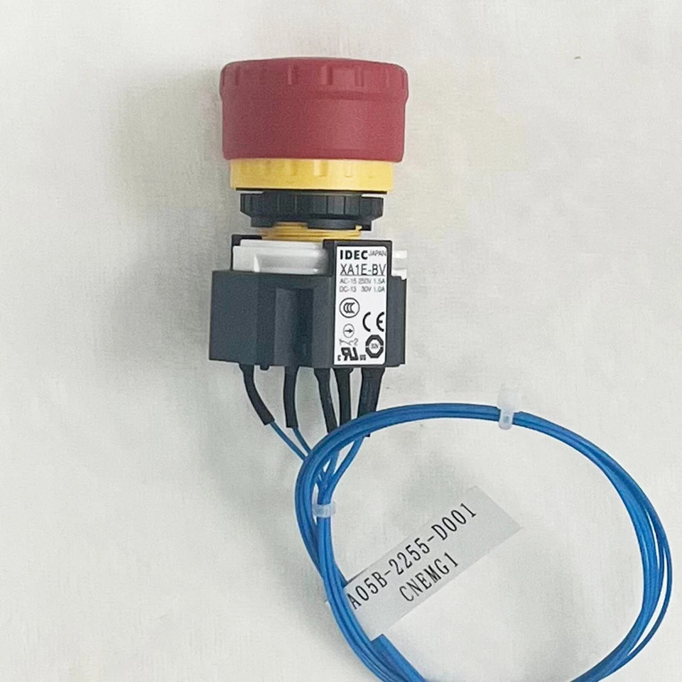 For FANUC Teach Pendant A05B-2255-D001 E-Stop Button Emergency Stop Switch – US