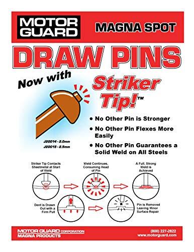 Motor Guard Welding Studs 2.5Mm 500Bag 20015 Factory 1 Count Pack of 1