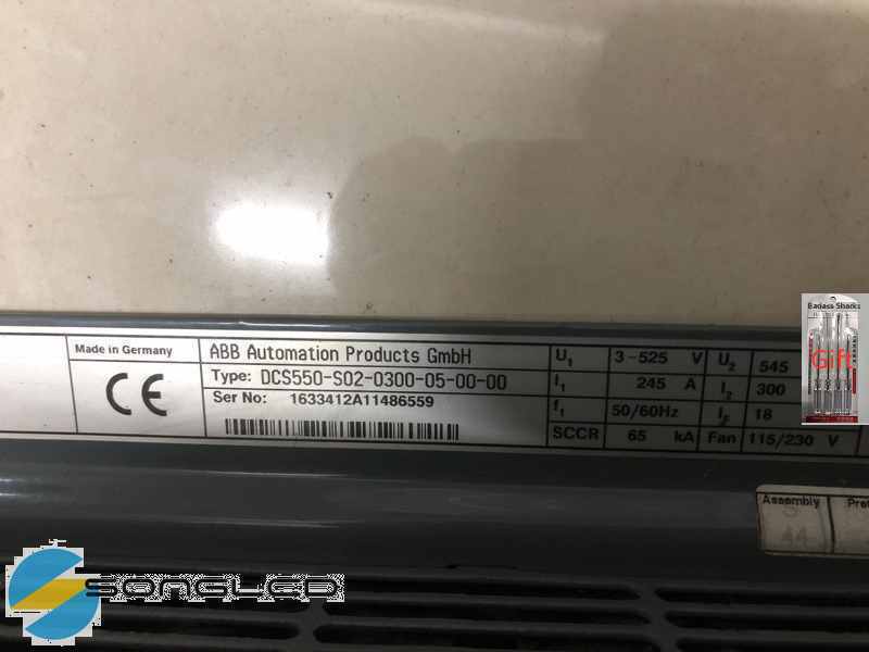 1PCS DCS550-S02-0300-05-00-00 90days warranty via DHL or FedEx