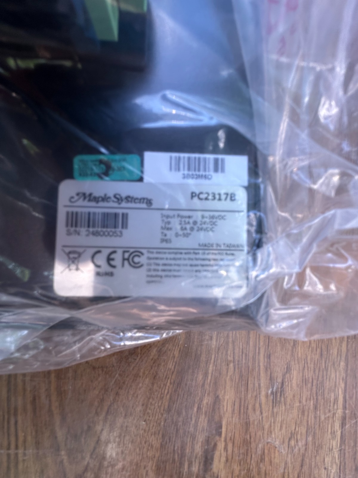 NEW MAPLE SYSTEMS PC2317B PANEL