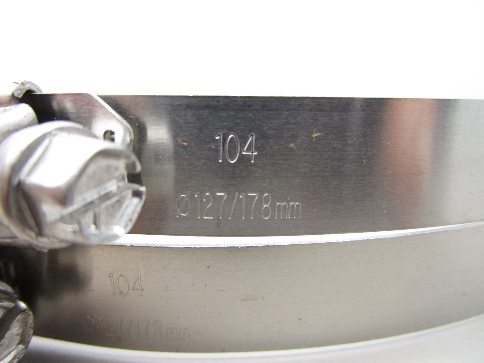 x2 Tridon-USA 104 Hose Clamp 127mm-178mm 5″-7″