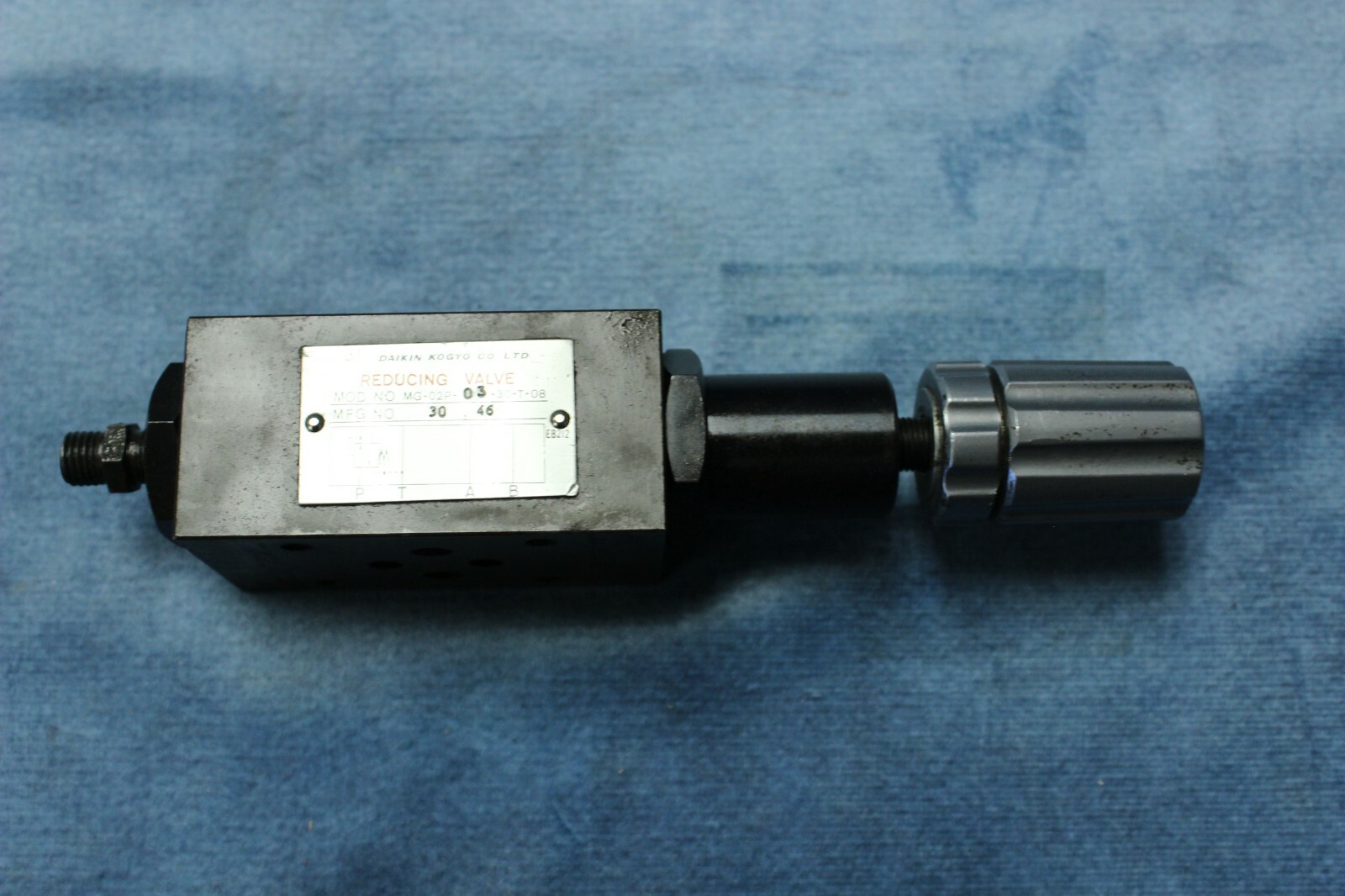 DAIKIN REDUCING VALVE MG-02P-03-30-T-08 (6 month warranty)
