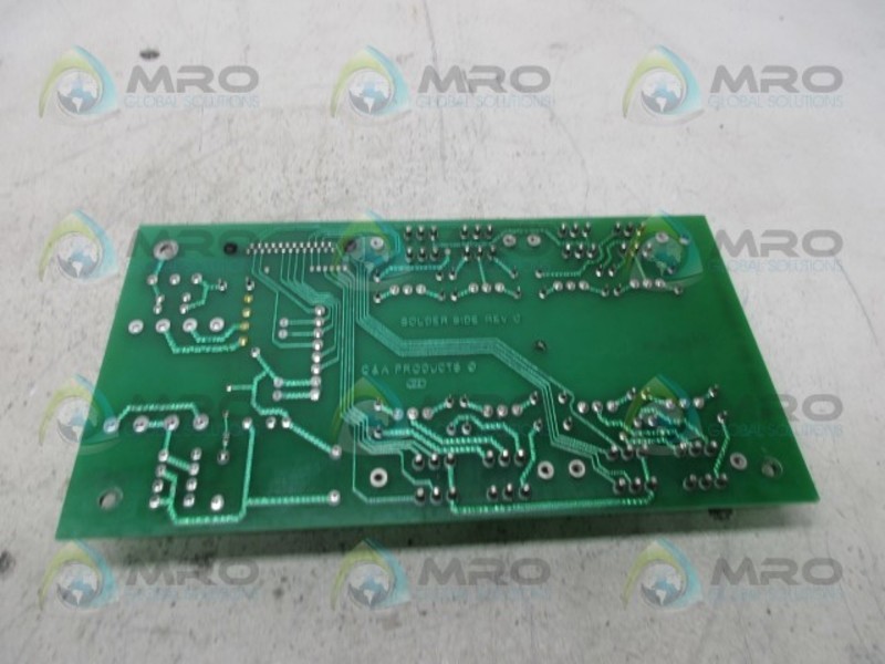 C&A PRODUCTS 1982 7330 REV C PC BOARD UNMP