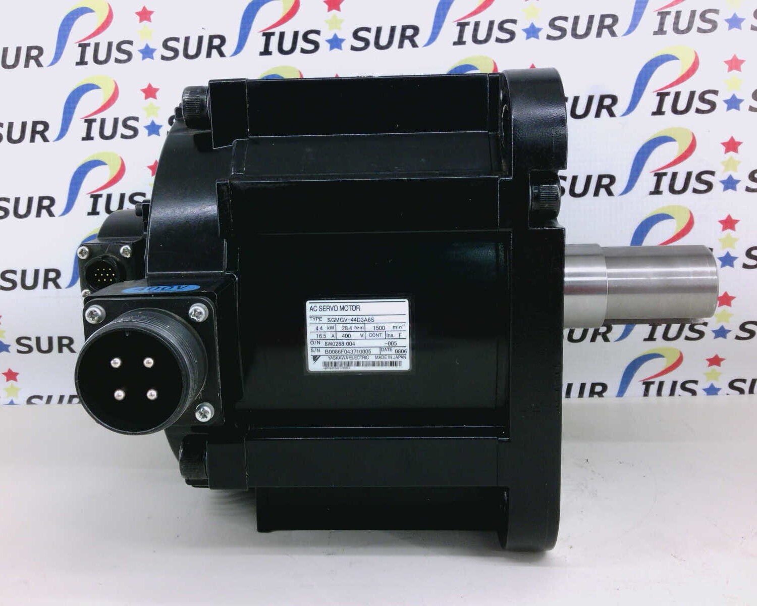 USSP Yaskawa SGMGV-44D3A6S AC Servo Motor 4.4KW 400V SGMGV44D3A6S