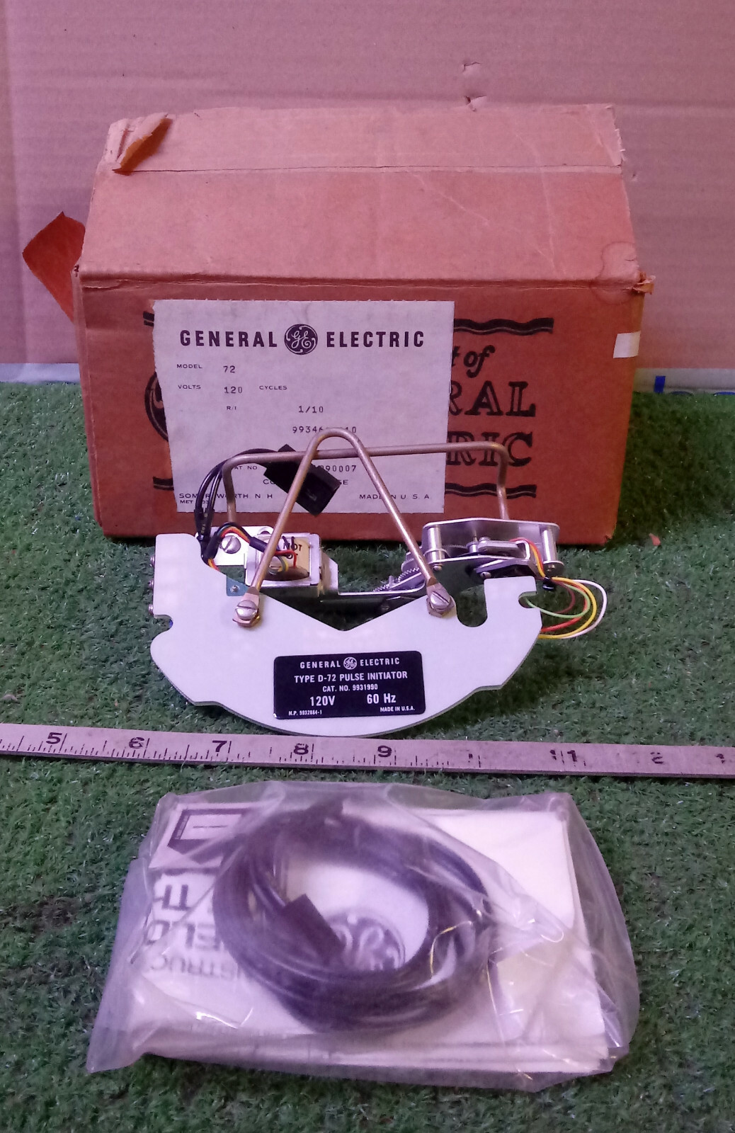 1 NEW GE TYPE D-72 PULSE INITIATOR 120V NIB ***MAKE OFFER***