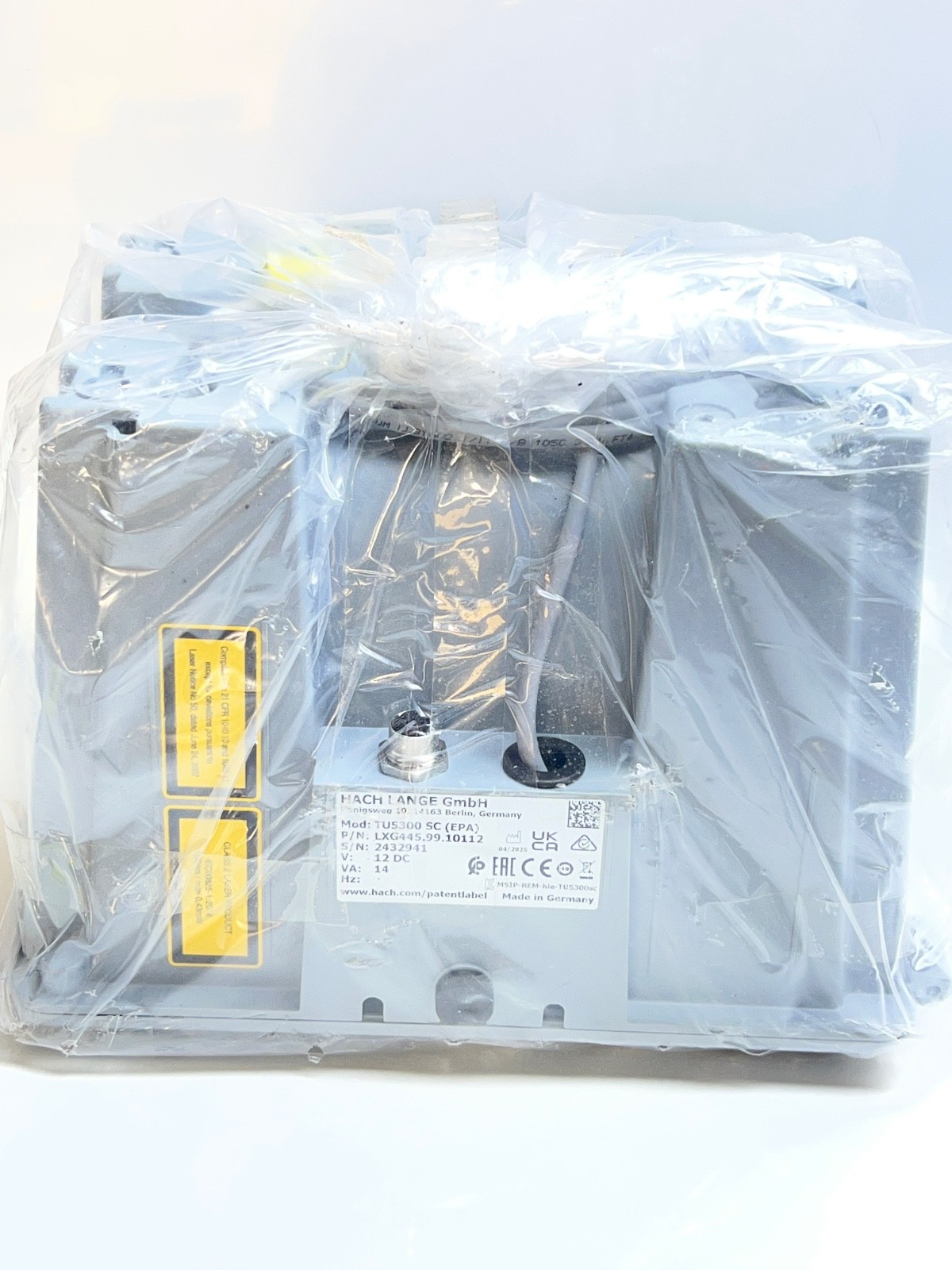 HACH LXG445.99.10112 TU5300SC (EPA) Low Range Laser Turbidimeter