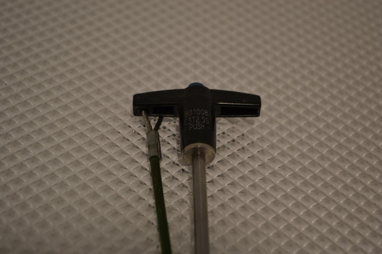 ONE NEW JERGENS T-HANDLE KWIK-LOK PIN 135-801008-MLC.