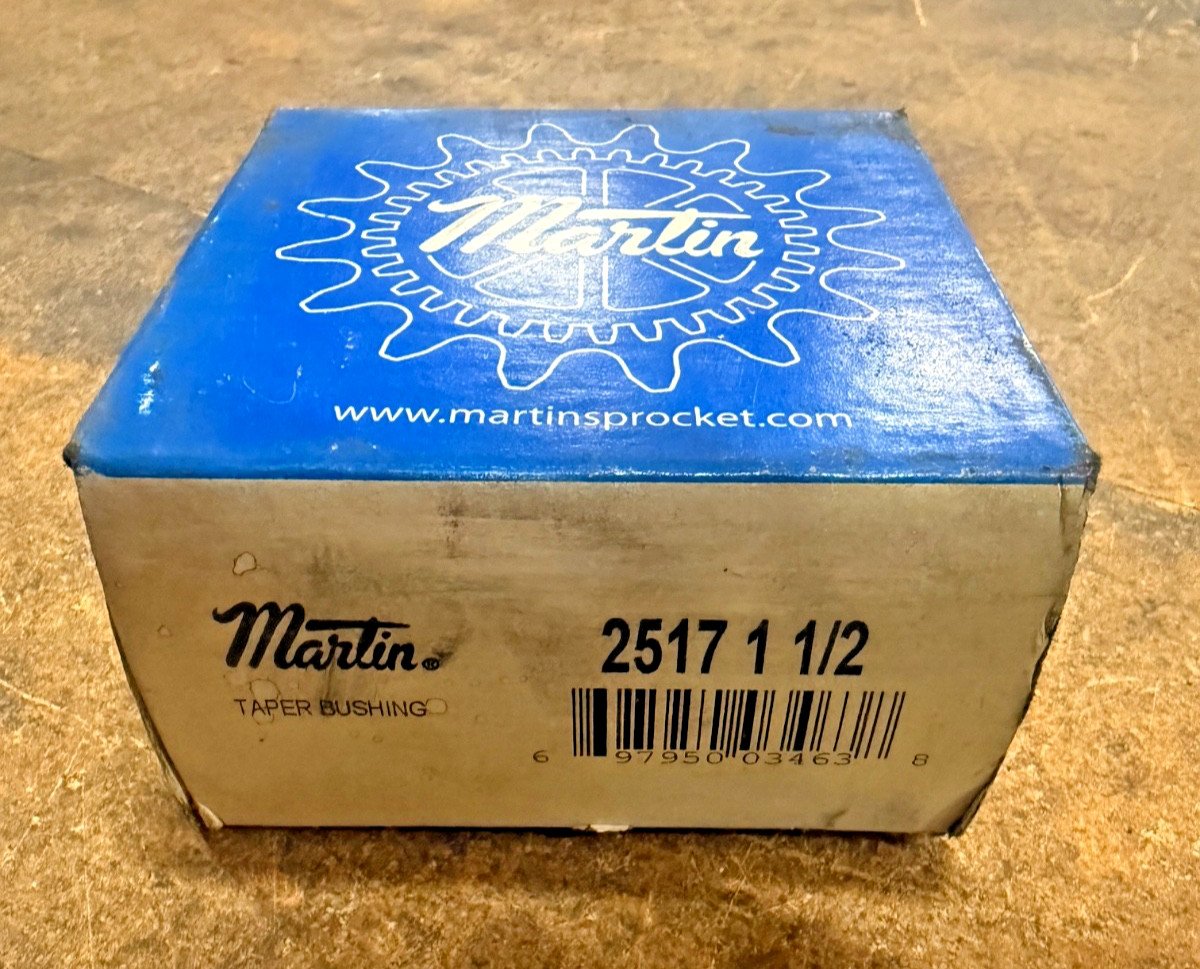 MARTIN 2517 1-1/2″ BORE TAPER-LOCK BUSHING 2517-1-1/2 (NEW)
