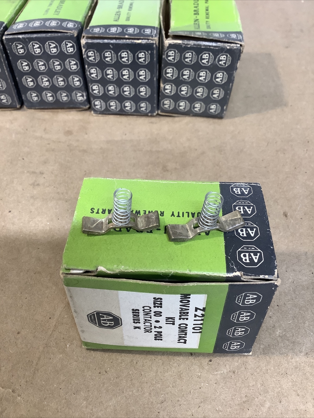 Allen-Bradley Z21101 Movable Contact Kit Size 00 2 Pole Series K Lot Of 5