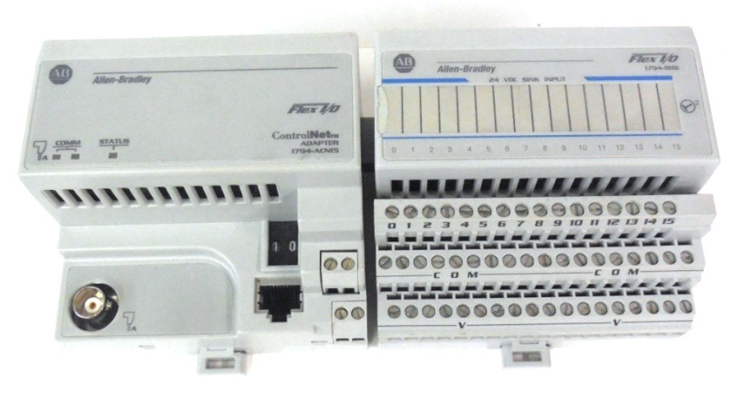 ALLEN BRADLEY DEVICENET 96462871, 1794-ACN15, ALLEN BRADLEY FLEXI/O 1794-1816