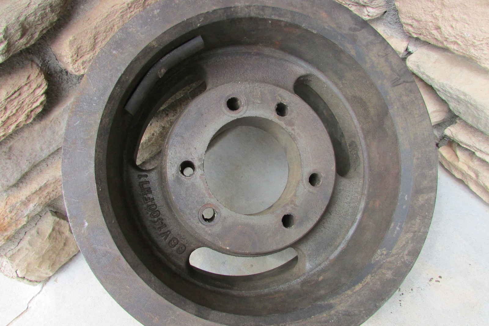 68V1400FH71 Six Groove Sheave. 68V1400 For V-Belts 4-1/4” Bore 14” O.D.