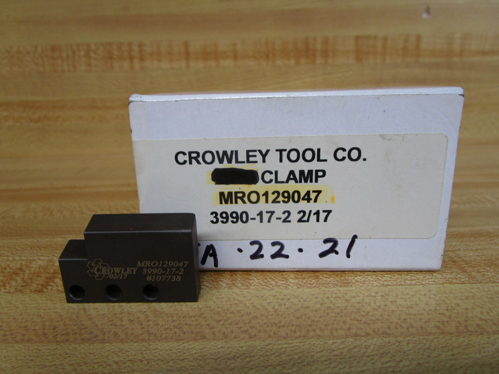 Crowley Tool 3990-17-2 Clamp MRO129047