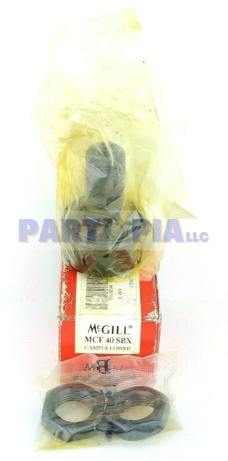 McGill MCF 40 SBX Cam Follower 18.00 x 40.00 x 20.00 mm MCF40SBX LS-Seal NIB