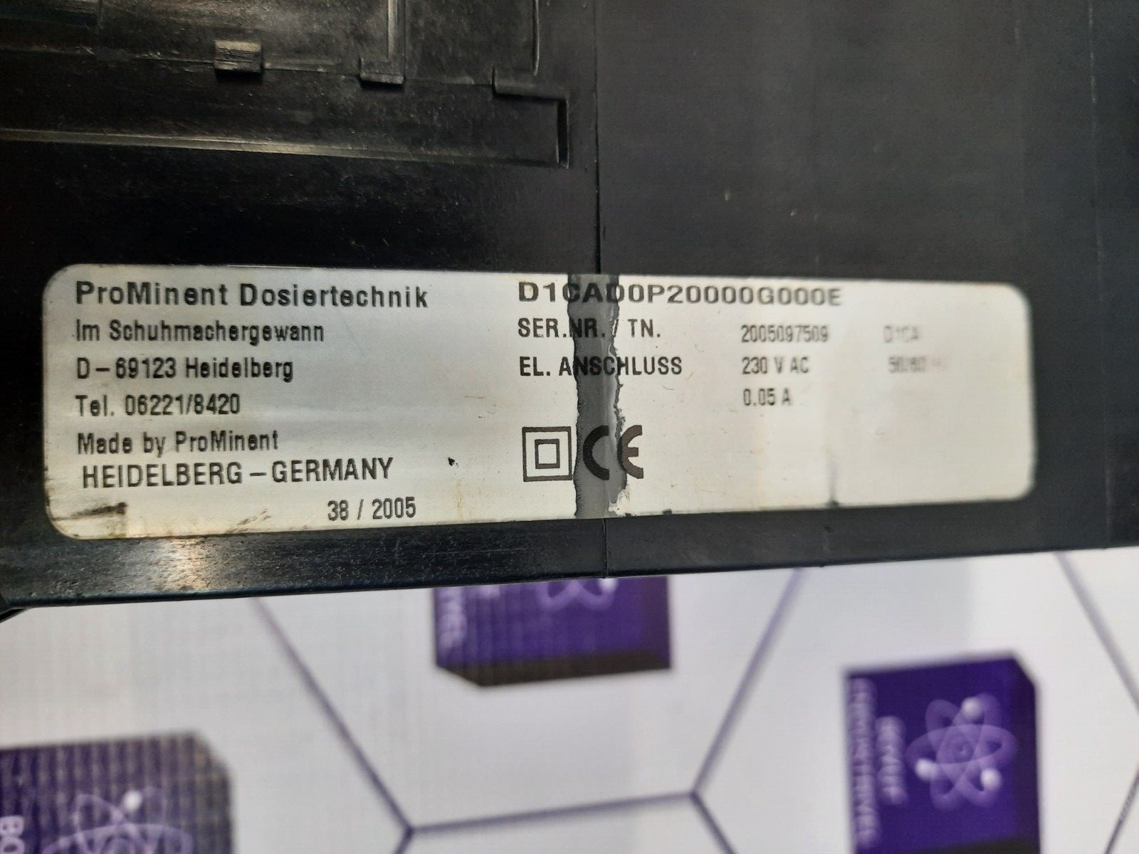 PROMINENT D1CAD0P20000G000E DULCOMETER