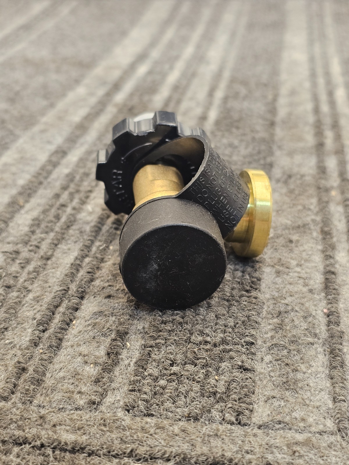 (QTY 2) Propane Gas Tank Brass Gauge Adapter Converts Old to New Connection Type