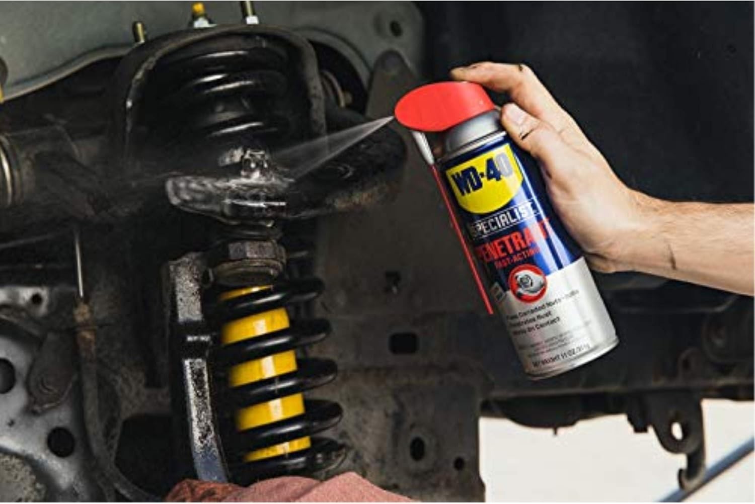 Fast-Acting 11 Oz. Industrial Penetrant Spray with Smart Straw for Rust Relief